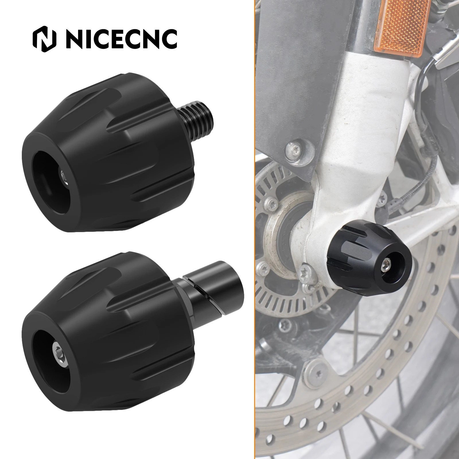 

Слайдеры аварийной оси передней вилки мотоцикла для BMW R1250GS 18-23 R1250GS Adventure R1250GSA 2018 2019 2020 2021 2022 2023 2024