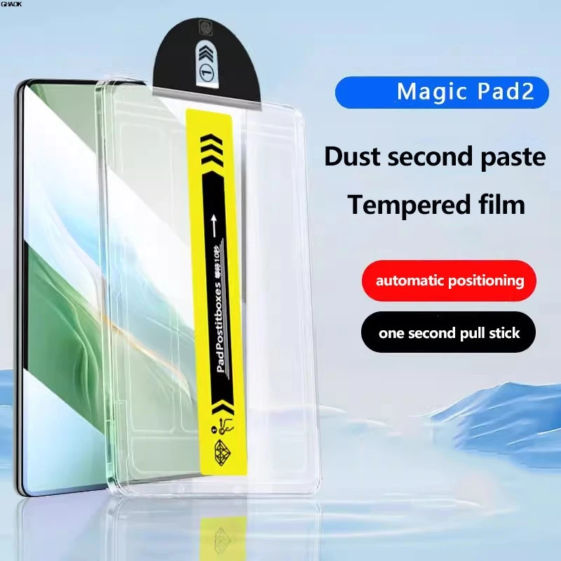 Easy Installation Tempered Glass Dust Free Install Box For Honor MagicPad 2 12.3 9 Pro 8 V8 Pro X9 X8 Lite X8Pro Pro 13.2 12.6