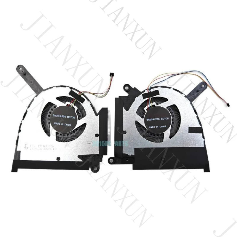 A+New 12V CPU & GPU Cooling Fans for Asus TUF Dash F15 FX517ZM FX517ZR Laptop