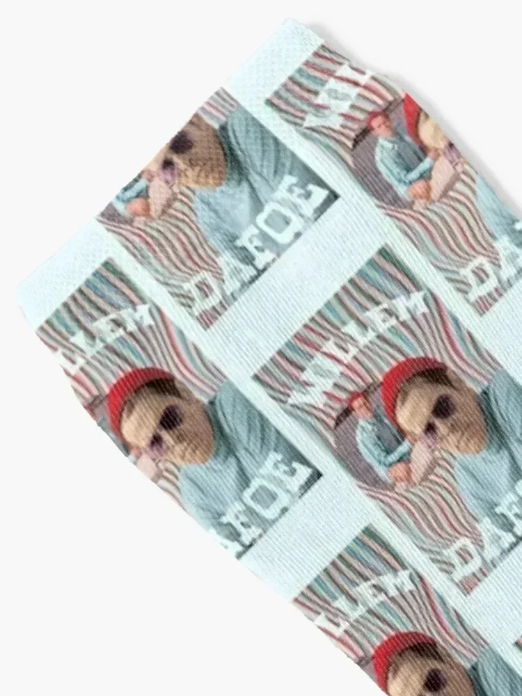 Vintage Bootleg Willem Dafoe Set Socken transparente Wintergeschenke Cartoon warme Wintersocken für Männer Frauen