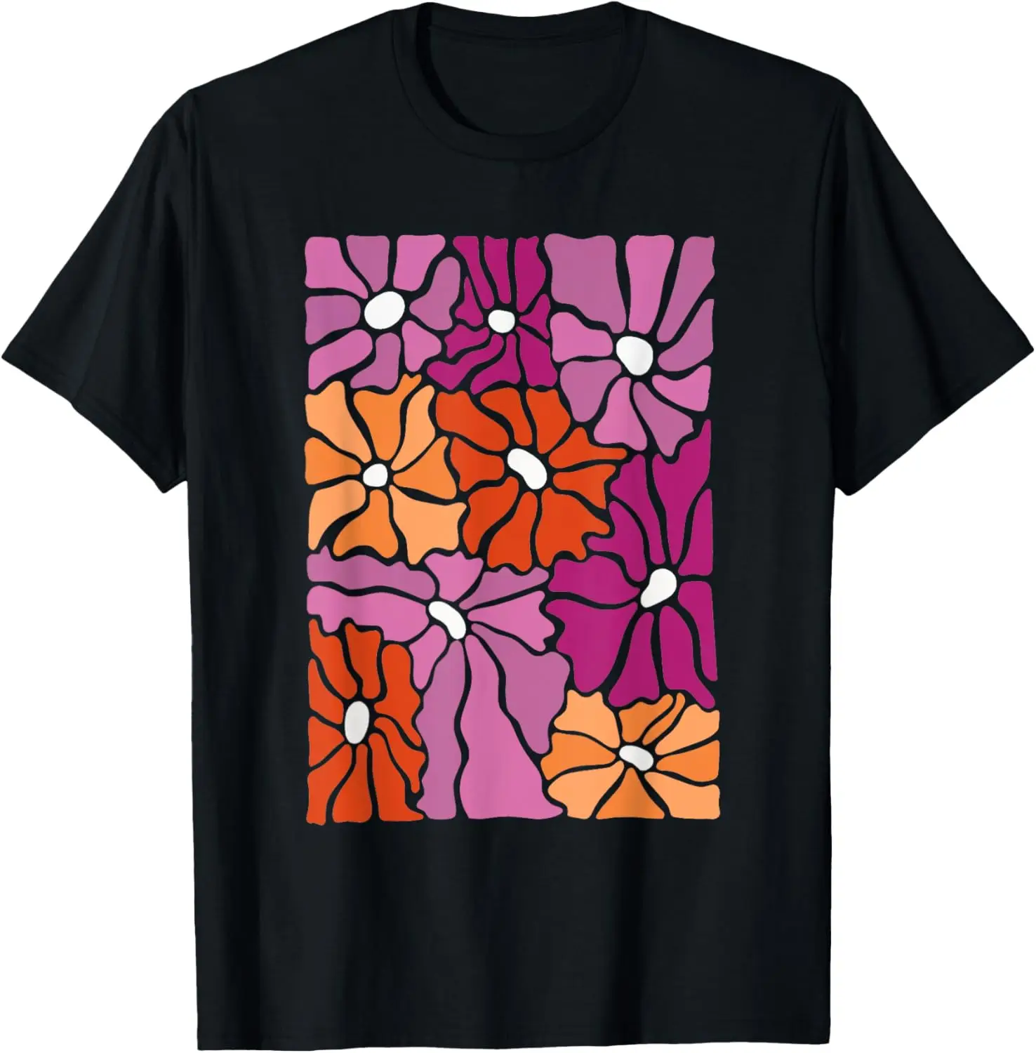 

Subtle Lesbian Floral Sapphic Bisexual Pride Lesbian LGBTQ T-Shirt