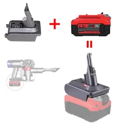 For Craftsman V20 20V Battery Convert To For Dyson V6 V7 V8 Animal Vacuum Cleaner Battery Converter Adapter CMCB202 CMCB204