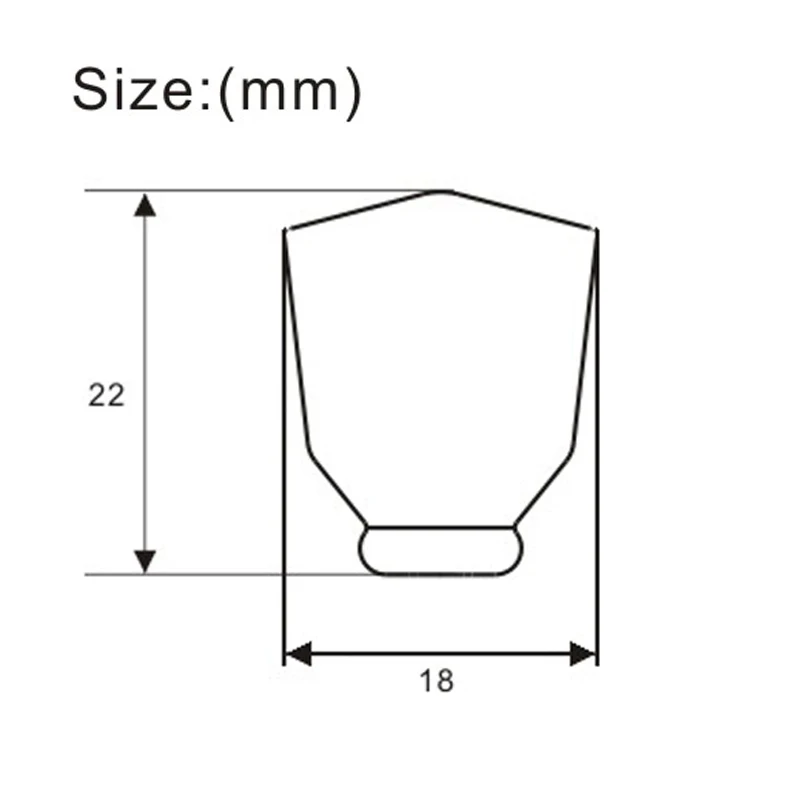 6 pz trapezoidale metallo chitarra Tuning pioli chiavi sintonizzatori teste macchina pulsanti di ricambio manopole maniglia nero/oro/cromo