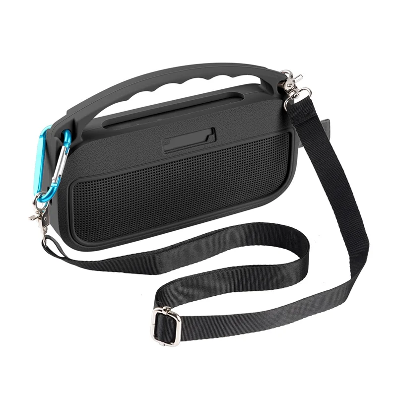 A14M シリコンカバー ハンドル付き ショルダーストラップ付き トラベル保護キャリングバッグ Bose Soundlink Flex 第2世代スピーカー用