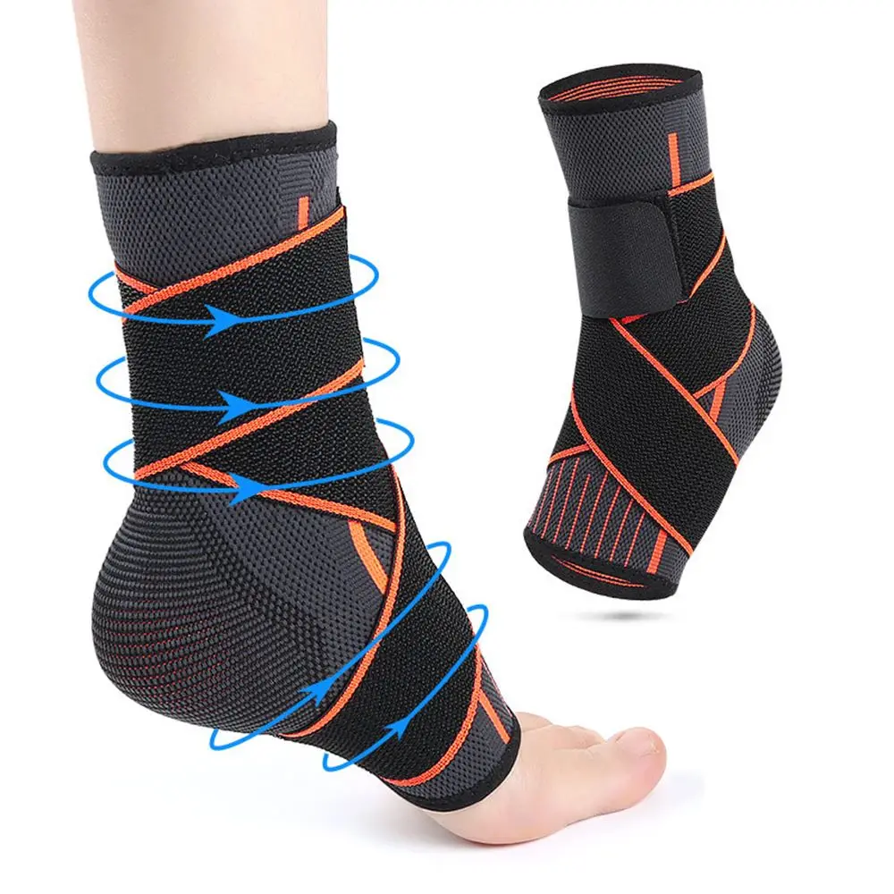 1PC Ankle Support Strap Brace Bandage Foot Guard Protector Adjustable Ankle Sprain Orthosis Stabilizer Plantar Fasciitis Wrap