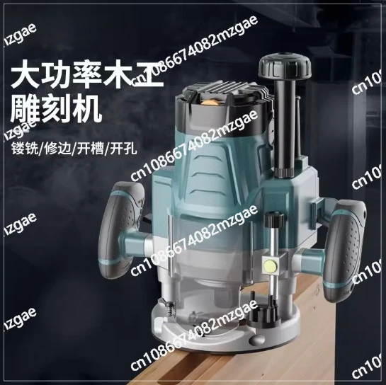 Electric Trimmer Router Wood Milling Machine 220V Wood Routers Bakelite Machines Speed Adjustable  Keyhole Tenoning Tool