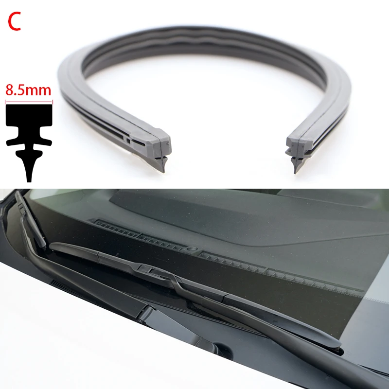 1x Wiper Insert Rubber Strip Refill For SUZUKI SWIFT Grand Vitara SX4 Jimny GSR Car Wiper Blade Accessories