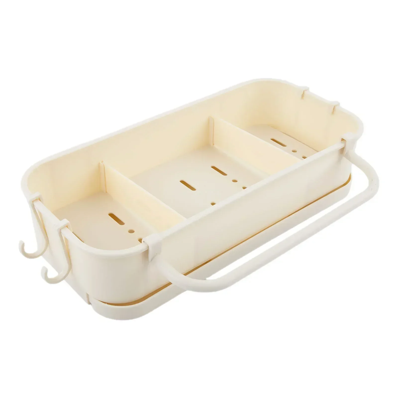 

Enhance Cleaning Routine 26.5x12.5x6cm Drain Rack Compact Storage Solution For Kitchen Storage Holder Bathroom Accessory