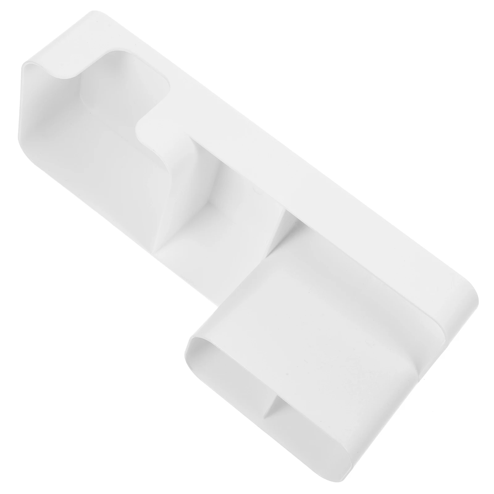 

Note Storage Box White Office Desk Organizers Pen Holder Pencil Storage Divided Compartments Large Capacity Desktop Accessories