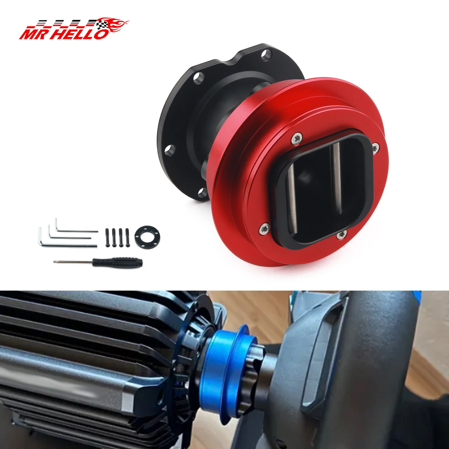 

The latest QR2 wheel side and QR2 Pro wheel side For Fanatec steering wheel accessories