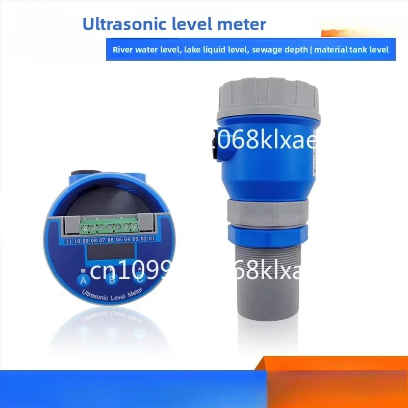 Ultrasonic level gauge sensor probe Split integrated water level gauge level gauge transmitter 4-20mA control