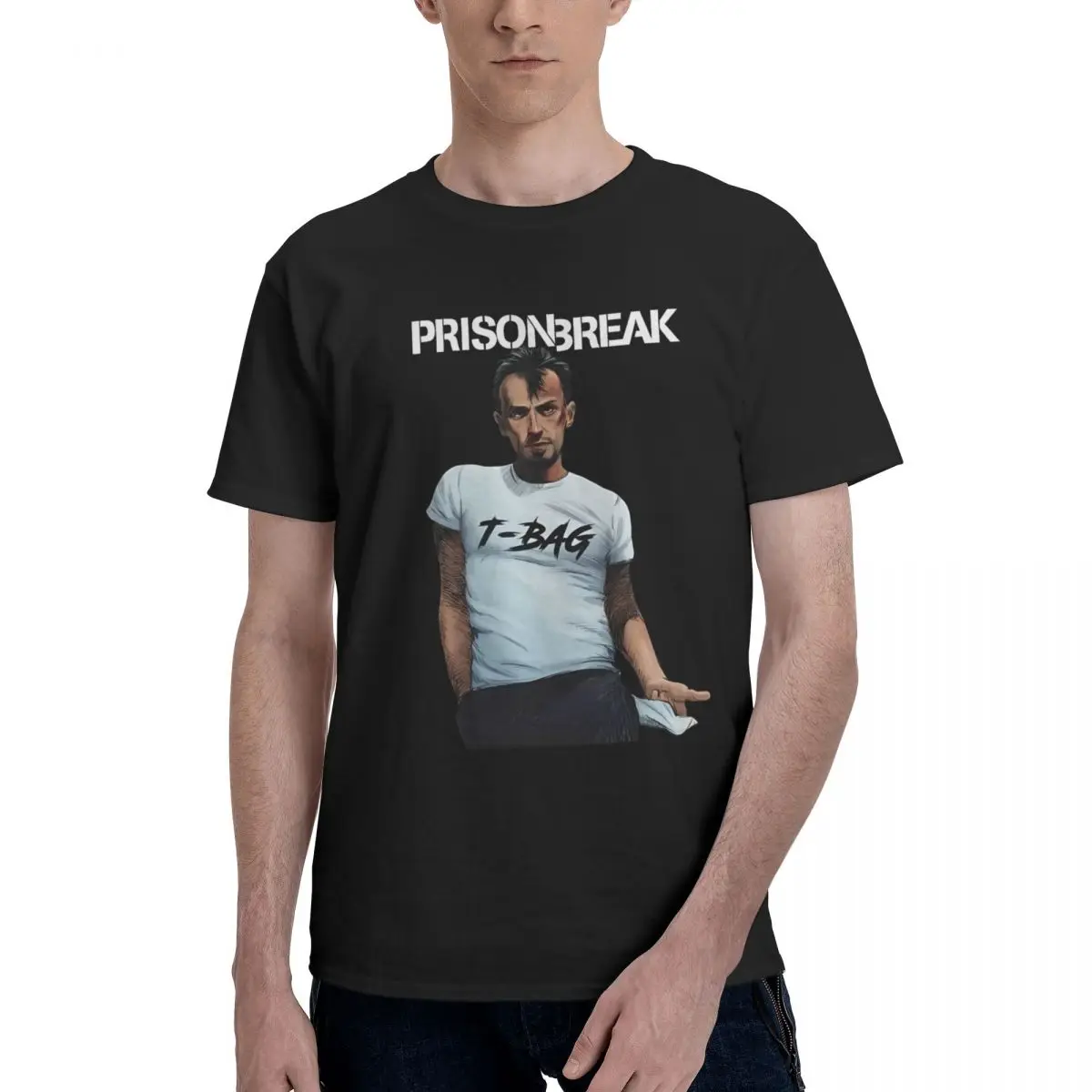 Prison Break T-Bag Anime T Shirt Cotton Pops Men Women T Shirt Graphic Y2K Clothes