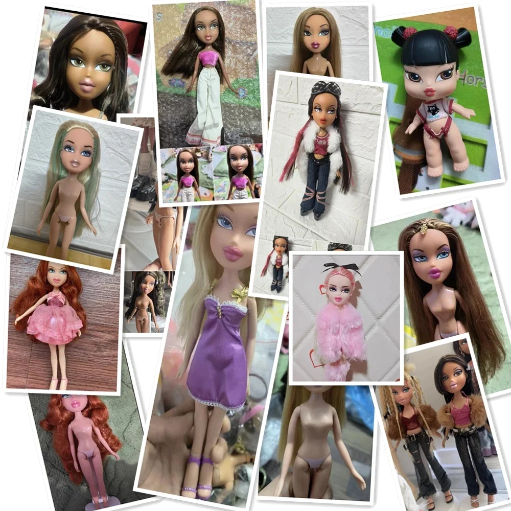 30cm Bratzes Doll Ordinary Fashion Doll Changeable Clothes Movable Joints Action Figure Model Toy Collect Ornament Kids Gifts