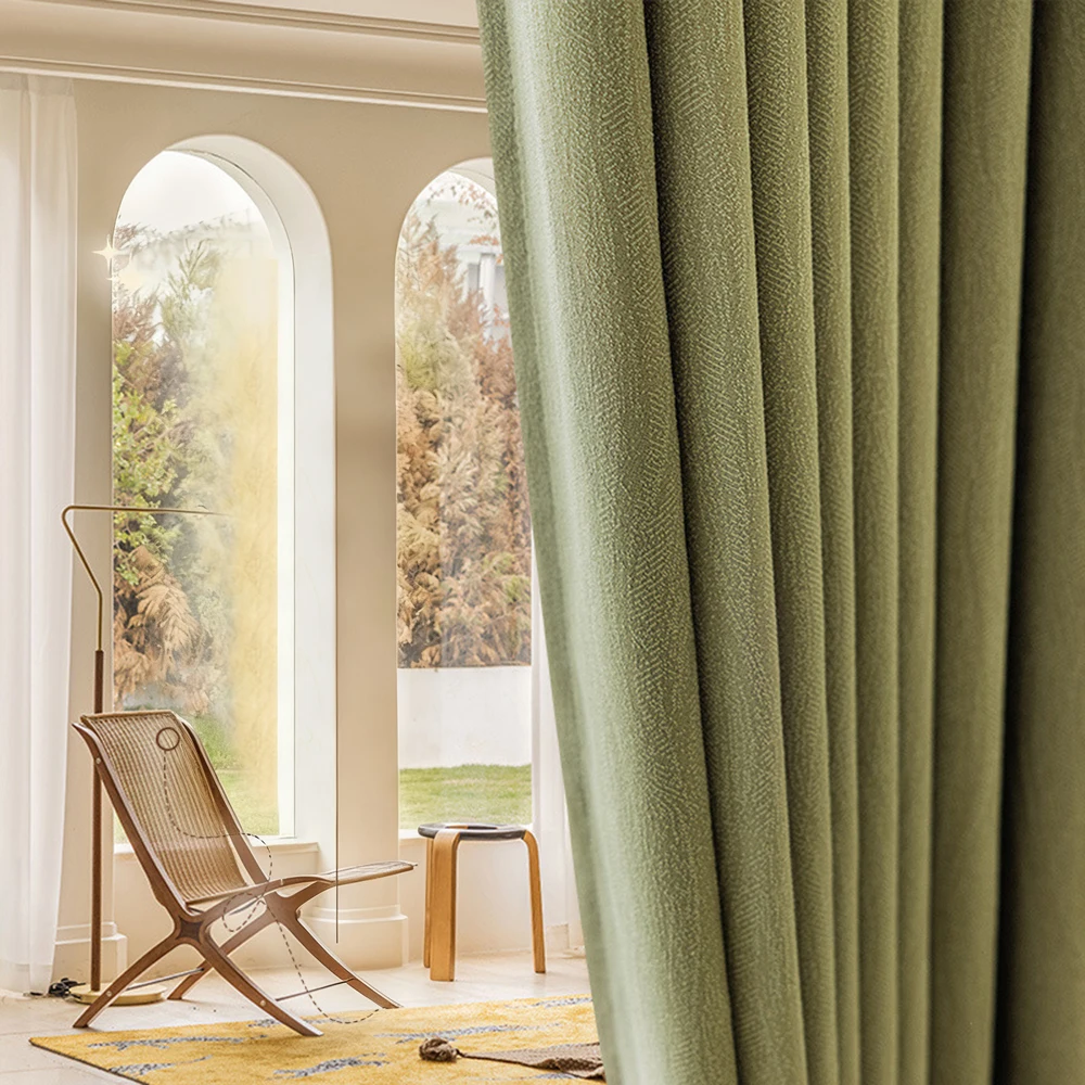 تخصيص ستارة يابانية فاخرة وحديثة وبسيطة، تركيب بدون حفر عازلة للصوت للشرفة، ظل ظلة #5