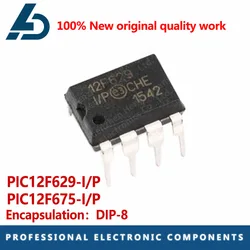 10 piezas de PIC12F629-I/P PIC12F675-I/P PIC12F629 PIC12F675 12F629 12F675 DIP-8 Chipset
