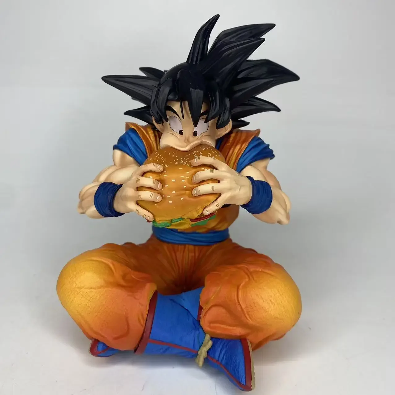 GK Dragon Ball Saiyan Figure JT Factory Burger King Goku Vegeta Anime Statue Model Car Ornament Case Decoration gift toy view 3