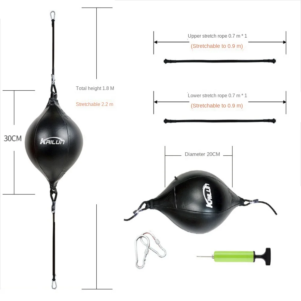 بو الملاكمة اللكم حقيبة نفخ معلقة نوع الملاكمة سرعة حقيبة اسطوانة هوائية مع السنانير منعكس سرعة كرات الملاكمة التدريب