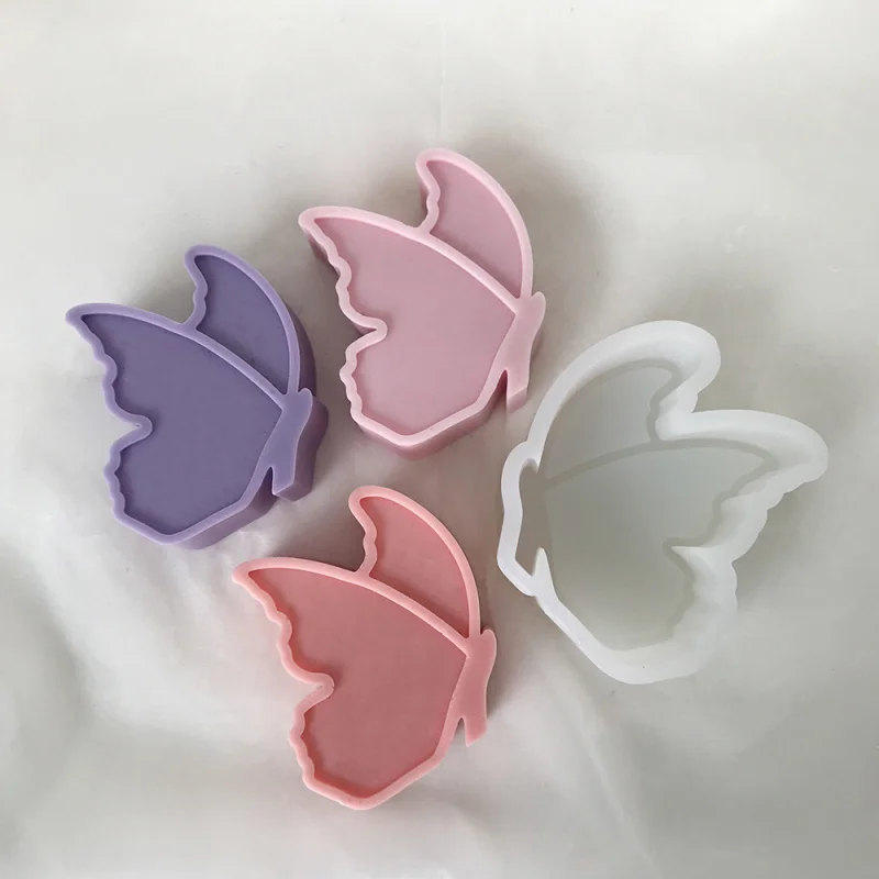 

Minimalist Butterfly Aromatherapy Candle Mould Animal Car Diffuse Plaster Table Handmade Soap Silicone Mold8597