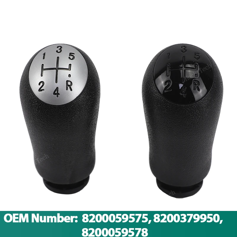 Gear Shift Knob Plug and Play replacement for Renault Clio 3 Twingo 3 MK3 Laguna 2 Modus Dacia Dokker Duster Logan II