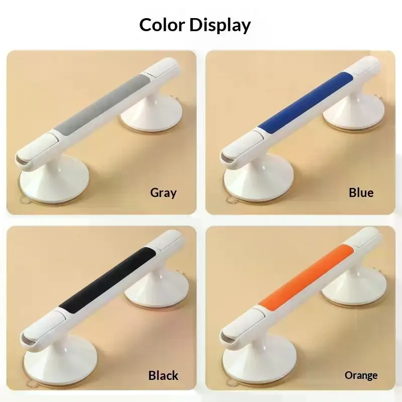 Showers Grab Bars No-drill Grab Bar Bathroom Handle Anti Slip Safety Suction Cups Bathtub Grab Bar For Elderly Children Support