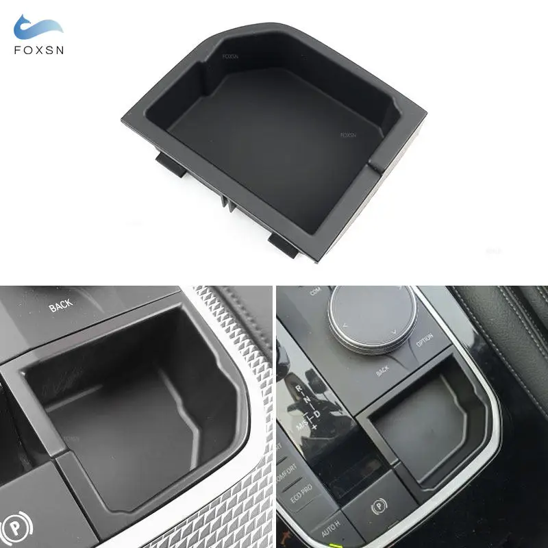 

Car-styling Center Control Shift Lever Storage Box Cover For BMW F40 F44 G20 G26 G28 X3 X4 X5 X6 X7 G01 G02 G05 G07 Z4 G29 LHD