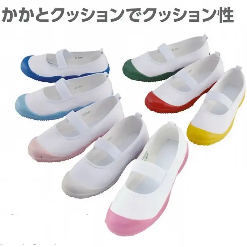 

anime Game Japanese Cosplay Soft Comfortable Indoor And Outdoor Small White Dance Performance School Uniform Shoes