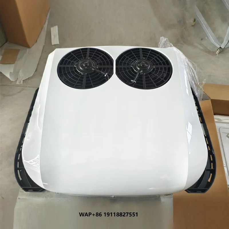 كامبر RV سقف كهربائي 12 فولت تكييف الهواء على السطح 12 فولت شاحنة 24 فولت مكيف هواء لوقوف السيارات #1