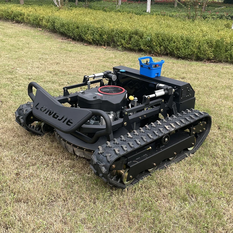 High Quality CE Approved Crawler Lawn Mower Remote Control Lawn Mower for Industrial Grass Cutting
