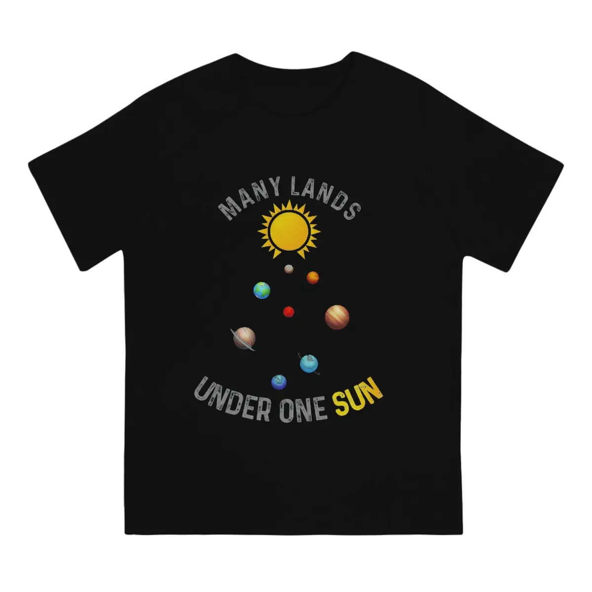 Special Edition Graphic TShirt Many Lands Under One Sun Printing Streetwear Casual T Shirt Men Tee Unique Gift Idea