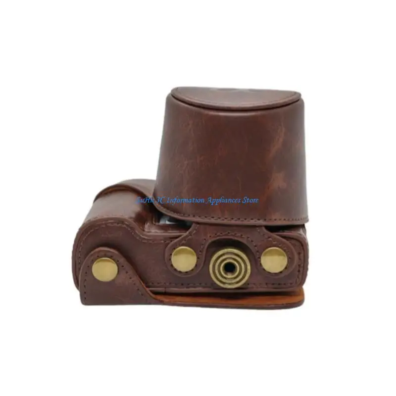  Travel Friendly Design Practical Camera Housing Leather Texture for A5000 A5100