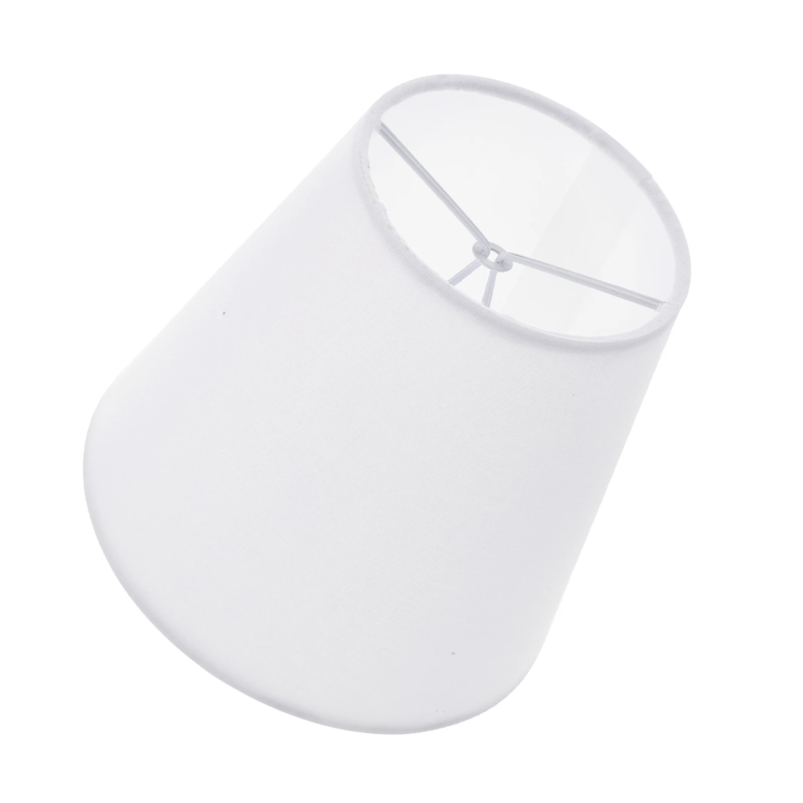 Modern Small Lamp Shades Clip on Bulb - Fabric Table Light Shade Replacement for Bedroom Living Room Eye Protection