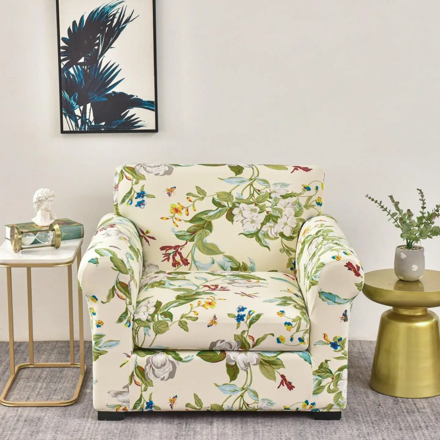 

Универсальный эластичный противоскользящий чехол для дивана American Sle, полностью облегающий защитный чехол для дивана, домашняя тканевая ткань