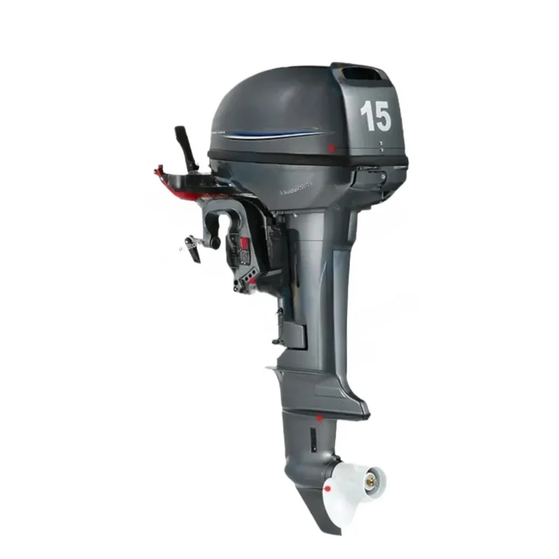 2 Stroke 15Hp Outboard Motor Long Shaft Boat Engine Compatible With