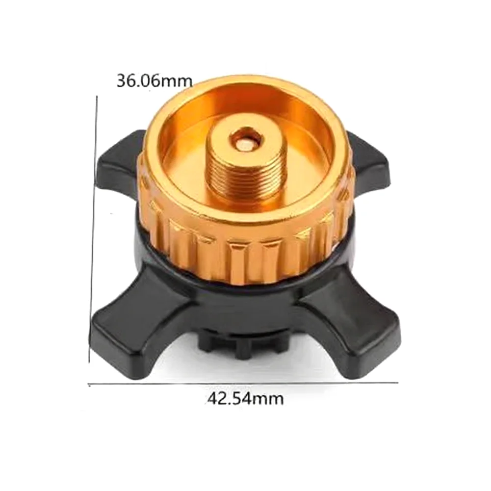 EN417 Gewindeventiladapter für Outdoor-Kocher, Gasbehälter-Adapter für europäische Kartuschen, passend für Campingaz, CV Easy und Clic – Detail 4