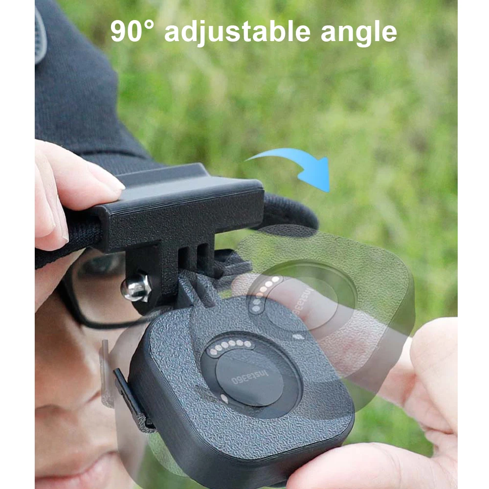 Uchwyt na kamerę Insta360 Go Ultra do czapki z daszkiem, klips mocujący do daszka bejsbolówki, akcesoria