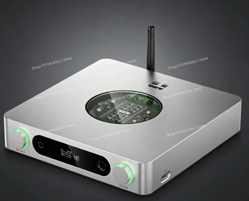 K13 R2R Desktop DAC & Headphone Amp – 24Bit Hi-Fi, 2400mW Output, LDAC Bluetooth Streaming