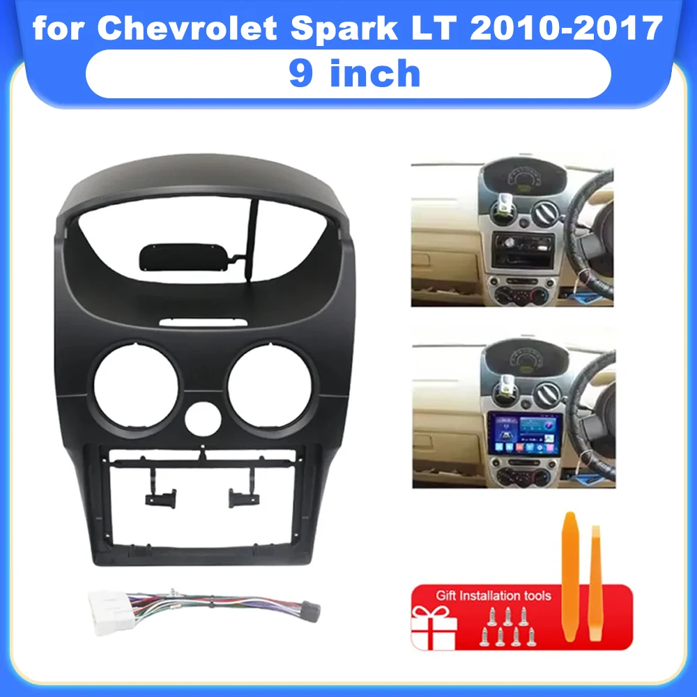 

9-дюймовая автомагнитола Android с установочным комплектом для Chevrolet Spark LT 2010-2017, рамка CANBUS