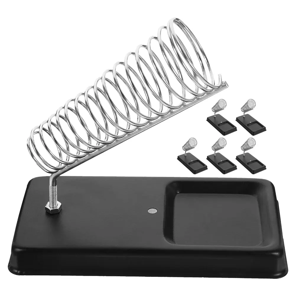 

6pcs Station For Diy Crafts Station Kit Solder Stand Holder Iron Support Soldering Iron Support Soldering Accessories