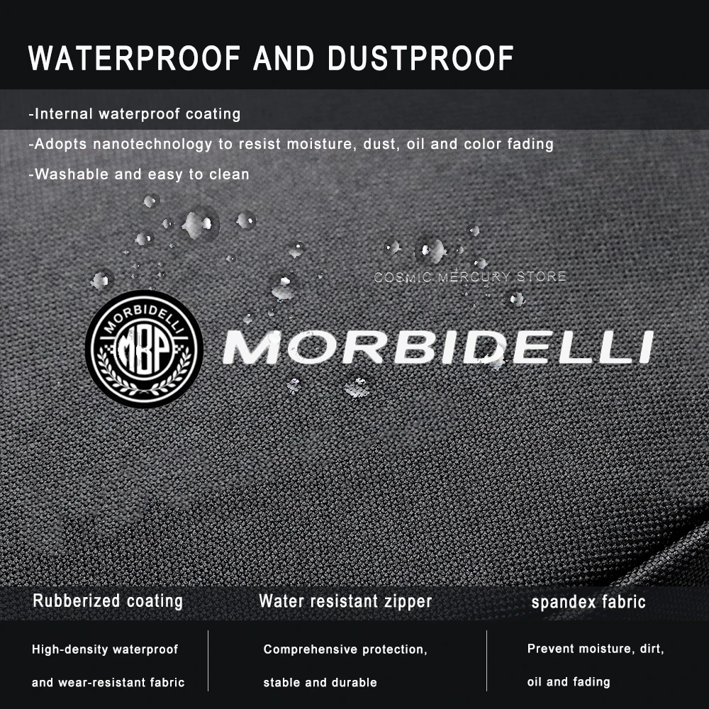 Torba podróżna na kierownicę motocykla Morbidelli T1002VX T 1002vx 2025, wodoodporna i pyłoszczelna torba do przechowywania na kierownicę motocykla