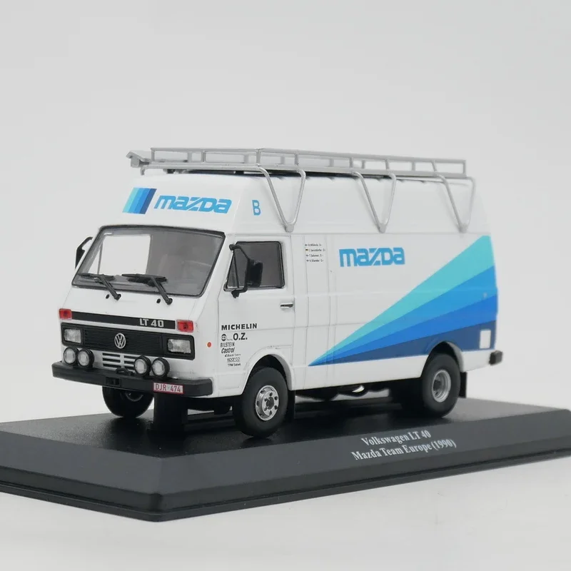 

Литой под давлением Ixo, масштаб 1:43, Volkswagen LT 40, 1990 Mazda, европейская гоночная команда, логистическая служба, автомобиль из сплава, модель автомобиля, игрушка в подарок