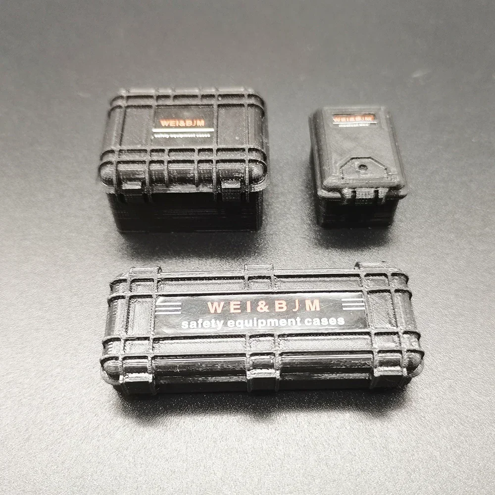 3PCS RC รถจําลองกล่องตกแต่งเครื่องมืออุปกรณ์เสริมสําหรับ Axial SCX24 90081 00001 002 005 006 Gladiator 1/24 RC Crawler