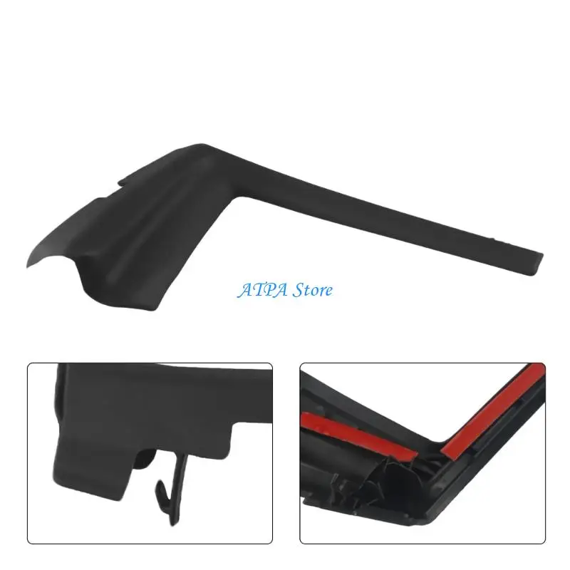 

U13C 1 Pair Corner Trim Wiper Cover Cowl 53867-52160 53866-52140 for 2015-2017