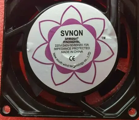 Jinlingge لـ SVNQN SF8025AT 220V-240V 0.10A 50/60HZ 0.1A 8025 2 خط كتم مروحة