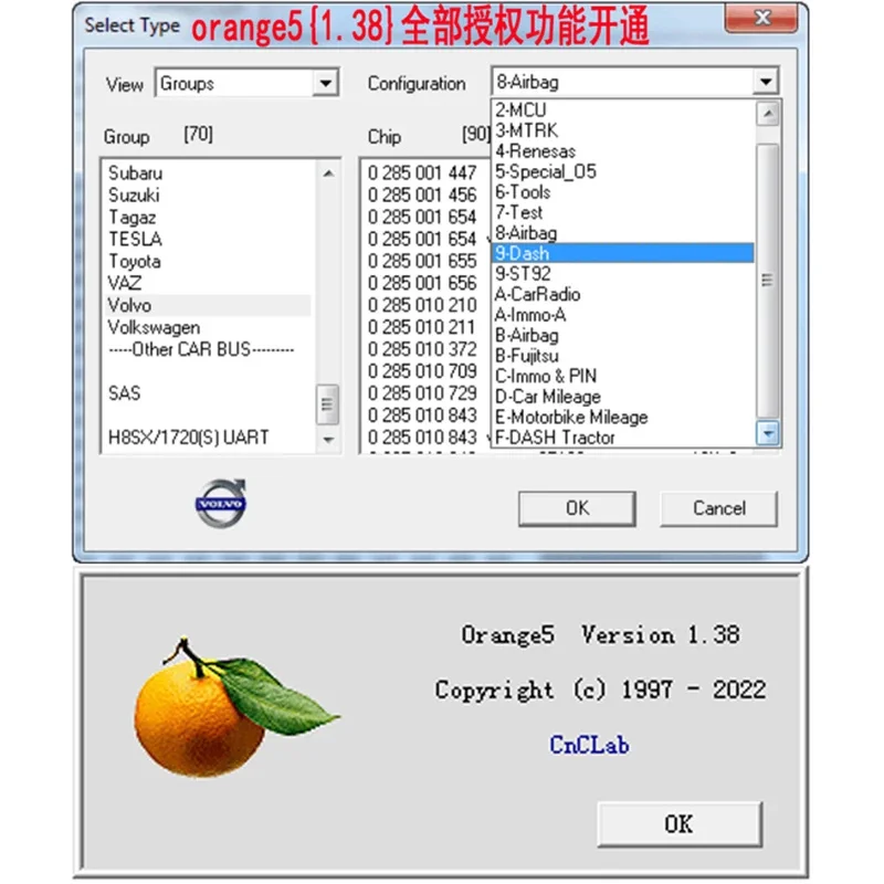 Orange5 Super Pro Programmer V1.38 V1.42 Full Package Orange 5 Full Activation License Authorization with Adapters