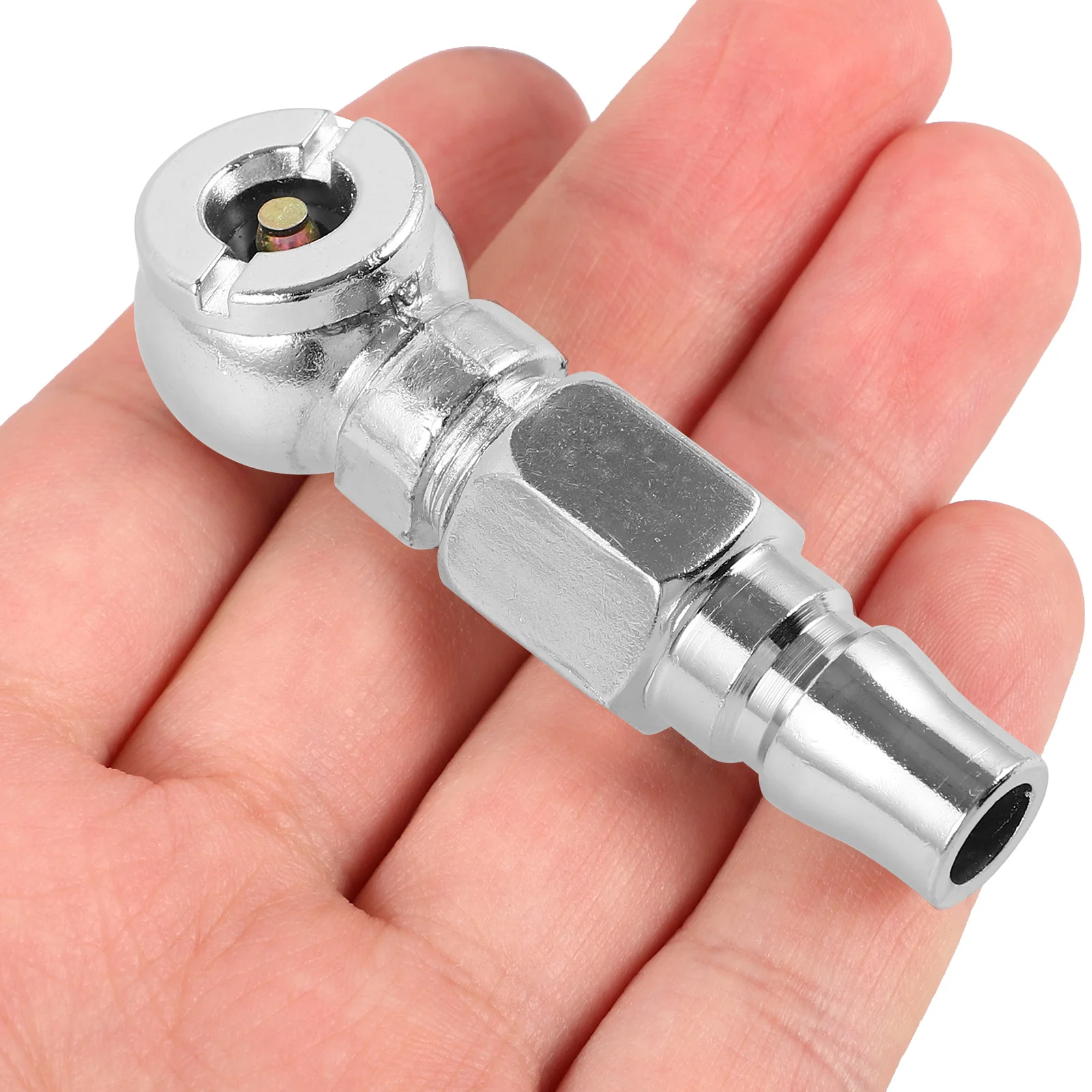 

Tire Air Chuck Compact Fast Inflation Nozzle For Car Tires Durable Universal Quick Connect Inflator Pump Accessory Tool
