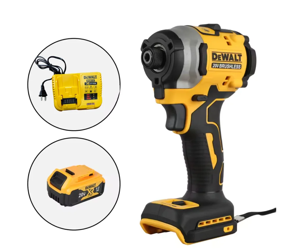 

DeWalt 20V Brushless Lithium-ion Rechargeable High Torque Impact Screwdriver DCF850