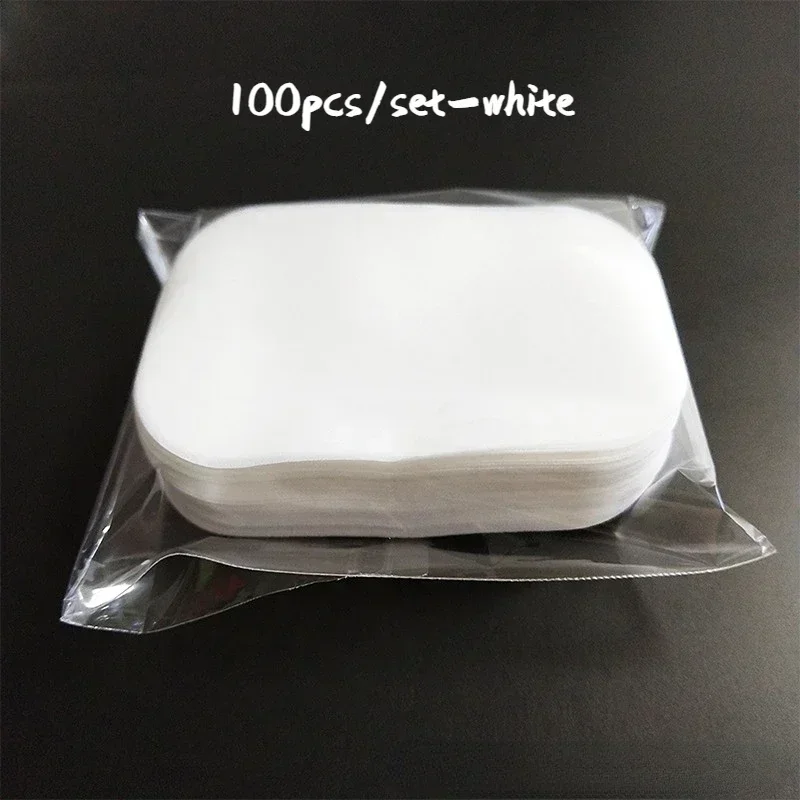 Traveling Disposable Hand Soap Tablet 20/50/100Pcs/bag White Soap Paper Hand Washing Cleaning Soap Paper Disinfection Hand Soaps