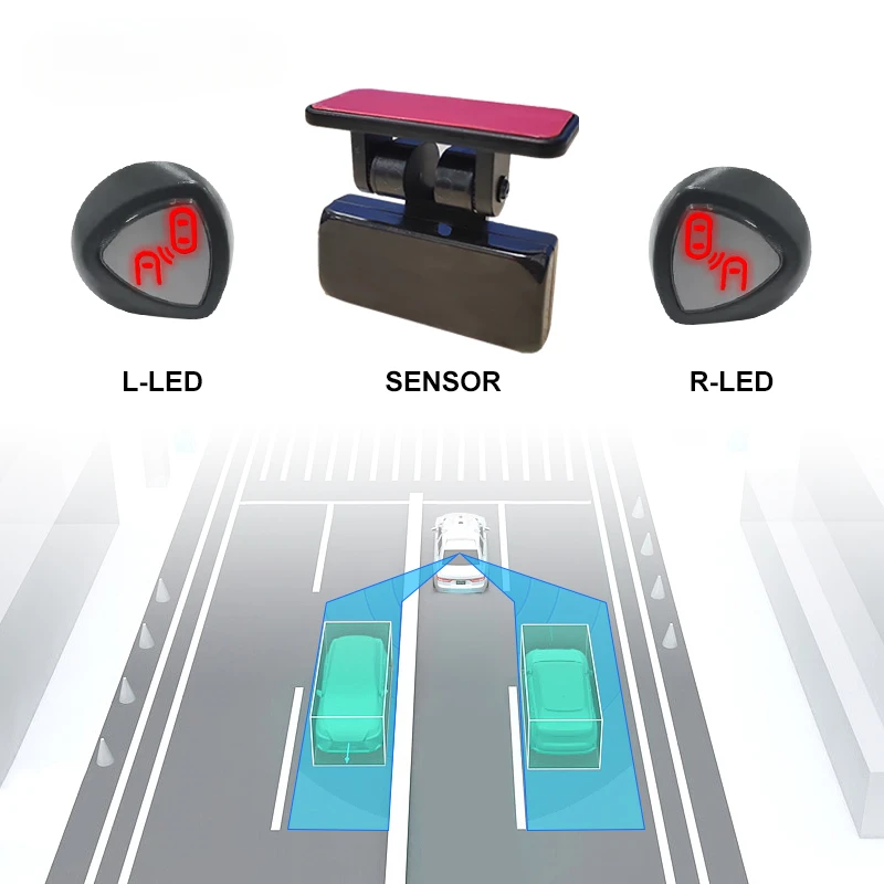 

Blind Spot Monitoring System for Car 77ghz Bsm Single Radar Detector