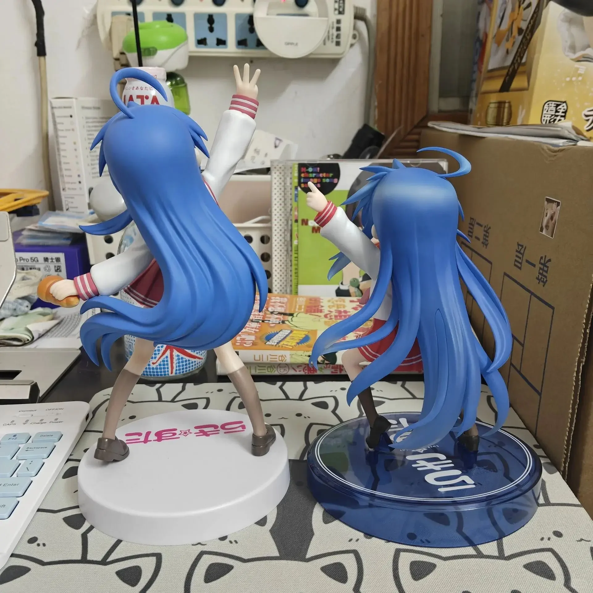 Heißer Verkauf: Trio-Try-iT Lucky Star Kagami Hiiragi Figur, Hiiragi Tsukasa, 15CM PVC, Niedliche Loli Anime Actionfigur, Sammlerstück, Spielzeug, Geschenk – Detail 12