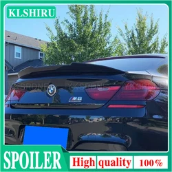 For BMW 6 Series F06 F12 4-door 2-door PSM Style Carbon Fiber Trunk Spoiler Wing 640i 640d 650i